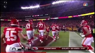 Nick Allegretti slams TJ Watt to the ground and gets a THICC SIX [upl. by Chitkara]