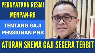 KABAR GEMBIRA PENSIUNAN PNS  ATURAN SKEMA BARU GAJI PNS PENSIUNAN PNS SEBENTAR LAGI TERBIT [upl. by Cheri437]