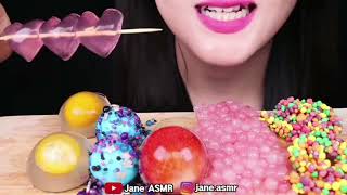 1Minute Mukbang  Jane ASMR LESA ASMR ZOEY ASMR [upl. by Inamik617]