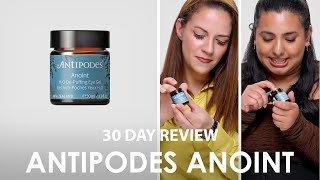 30Day Team Review of Antipodes Anoint H2O De Puffing Eye Gel [upl. by Onailime279]