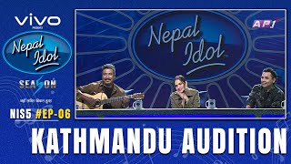 KATHMANDU AUDITIONS  NEPAL IDOL SEASON 5  EP 6  AP1HD [upl. by Quintilla]