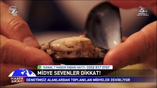 MİDYE Sevenler Dikkat Zehirli Midye Nasıl Anlaşılır [upl. by Aztin]