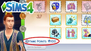 How To Get Fame Points Cheat  The Sims 4 [upl. by Novert]