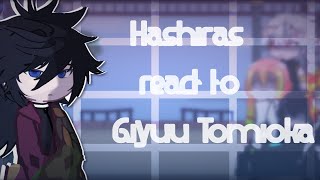 Hashiras react to Giyuu Tomioka PART 1  Sukida  Demon Slayer [upl. by Freytag]