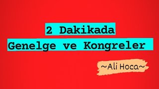 2 Dkda Genelge ve Kongreleri Öğren 👍 [upl. by Widera]