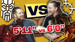 Votann Bricky vs Chaos Daemons Garrett  LIVE Battle Report Warhammer 40K 10th Edition [upl. by Reywas]