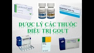 Pharmog SS1  Tập 13  Dược lý về thuốc điều trị Gout [upl. by Necyla]