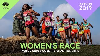 Womens Senior Race  World Athletics Cross Country Championships Aarhus 2019 [upl. by Ybur551]