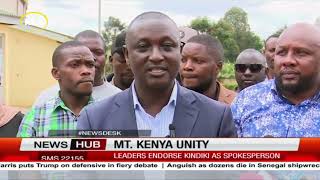 Mt Kenya unity Section of Meru leaders welcome endorsement of Kindiki as regional Kingpin [upl. by Patrick]