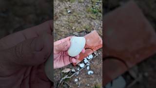 Smart way to use can to cook EGGS 🥚 bushcraft camping bushcraftlife [upl. by Kiryt]