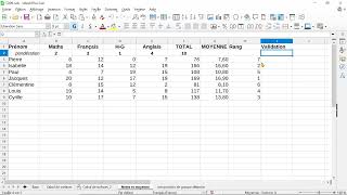 08 TABLEUR  Initiation  test et fonction SI [upl. by Emmuela]