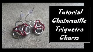 How to Celtic Chainmaille Earrings [upl. by Nive580]