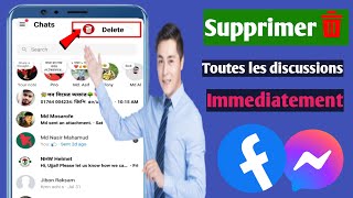 Comment supprimer tous vos messages sur Facebook Messenger en une seule fois [upl. by Knowle739]