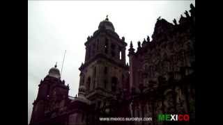 Кафедральный собор в Мехико Колокольный звон Mexico Cathedral Bells [upl. by Hajar]