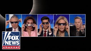 ‘The Five’ reacts to rare total solar eclipse [upl. by Enelkcaj]