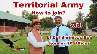 Territorial Army Eligibility How To Join Training amp Perks by Gen Bhakuni amp Lt Col Rao  Apply Now [upl. by Paulsen]