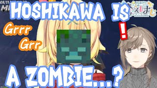 ［Eng Sub］Sara Hoshikawa is a zombie［KanaeNijisanjiMinecraft funny］ [upl. by Samid]