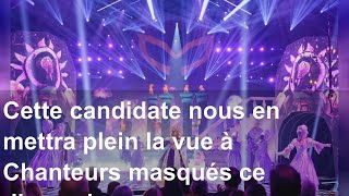 Cette candidate nous en mettra plein la vue à Chanteurs masqués ce dimanche [upl. by Anera]