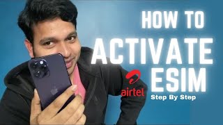 Esim activation on Iphone 14 pro max step by step process in telugu with live demo  pasamsundeep [upl. by Og]