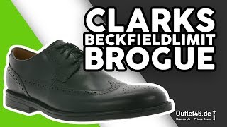 Clarks Beckfieldlimit Herren Business Schuhe DEUTSCH l Review l On feet l Haul l Overview l Outlet46 [upl. by Bohrer]