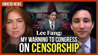 Lee Fang My warning to Congress on censorship [upl. by Maffa126]