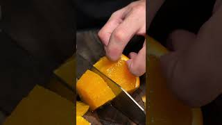 Let’s cut an orange fyp knife knifesharpening ray knifesharpener rui knives japaneseknives [upl. by Ahsinawt402]