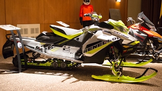 SkiDoo 2018  MXZ amp Renegade XRS 850 ETEC [upl. by Alamap]