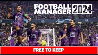 Football Manager 2024  Coming Free from Epic Games Store [upl. by Ennovehs]