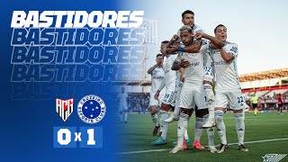 🦊💙 BASTIDORES  Cruzeiro conquista os 3 pontos contra o AtléticoGO em Goiânia [upl. by Rina]