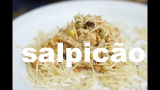 Receita de Salpicão de frango [upl. by Arlon]