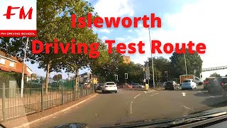 Isleworth Driving Test Routes 2021 [upl. by Kinimod]