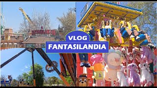 VLOG  PARQUE DE DIVERSIONES EN CHILE 🇨🇱  1° VEZ FANTASILANDIA  ME RESFRIE 🤧  DALIWAII [upl. by Balbur]