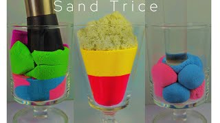 satisfying and relaxing kinetic sand ASMR no talking satisfying asmr for sleep compilation [upl. by Orabla]