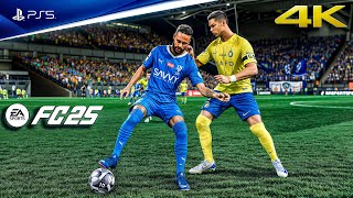 FC 25  Al Nassr vs Al Hilal Ft Ronaldo Neymar  Saudi Pro League 2425 Full Match  PS5™ 4K60 [upl. by Fawnia]