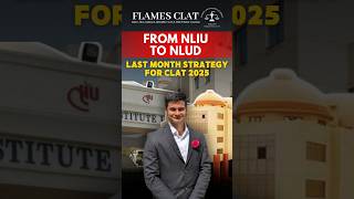 Toppers Last Month TipsStrategy for CLAT 2025  Divyanshu Sethi NLU DELHI [upl. by Australia]