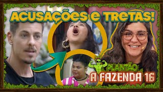 🐔AFazenda16 Tretas Sacha confronta Vanessa e Gizelly cutuca Flora descobre que não é confiável [upl. by Akyre]