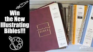 6 New Illustrating Bibles to Giveaway  FREE Bible Journaling Conference  Sponsored by Day Spring [upl. by Tezzil]