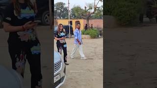 Khesari Lal और Akanksha Puri Sutting सेट पर मस्ती करते हुए viralvideo khesari trending shorts [upl. by Ahsrav793]