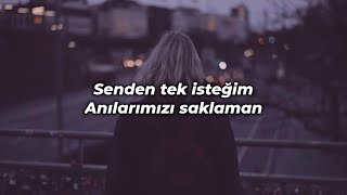 Batuhan Kordel  Anıları Sakla  Slowed  Reverb  Lyrics [upl. by Gaughan]