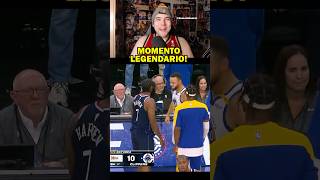 MOMENTO LEGENDARIO EN LA NBA nba basketball baloncesto [upl. by Alys]