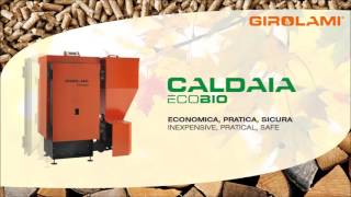 CALDAIA ECO BIO Policombustibile multi fuel boiler Caldera policombustible [upl. by Caprice797]