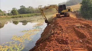 Reformando Aterro de lago 02 [upl. by Ellehc737]