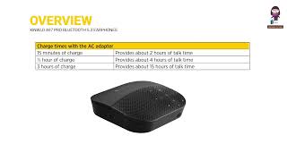 Logitech P710e Mobile Speakerphone Unboxing Setup and Features Overview [upl. by Airetahs610]