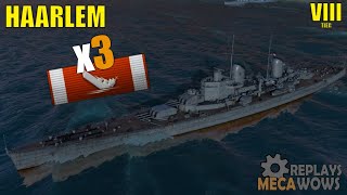 Haarlem  Modo Baraja  3 kills  60K DMG  World of Warships Gameplay [upl. by Barthold640]