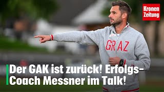 Voller Fokus auf GAK „Ich lebe lieber im Hier und Jetzt“  kronetv SPORT [upl. by Nilad]