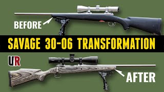 Boyds Heritage Stock  Athlon Ares Scope Upgrade BUDGET Savage 3006 rifle [upl. by John]