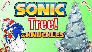 Decorating my SONICthemed Christmas Tree [upl. by Lyall]