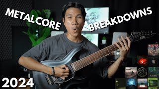 Best Metalcore Breakdowns 2024 [upl. by Bess563]