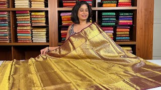 Tissue Kanchipuram Saree Collection [upl. by Halima]