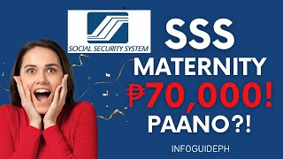 70K SSS MATERNITY BENEFIT  HOW MUCH IS YOUR UPDATED SSS MATERNITY BENEFIT [upl. by Pincus]